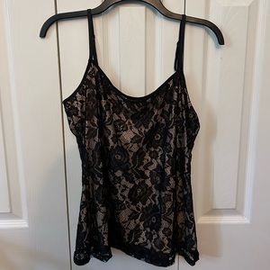 Black Lace Camisole